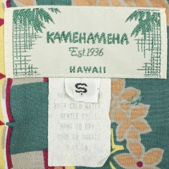 Vtg Kamehameha USA Hawaiian Shirt Size M