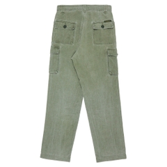 Canyon Rock Olive Sateen Cargo Pants Size 29