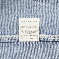 80s Levi's Made in USA 505 Denim Jeans Size 33
