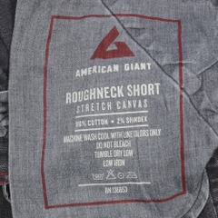 American Giant Made in USA Canvas Shorts Size 32