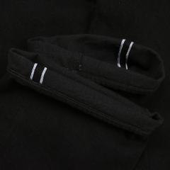 Pure Blue Japan Tea-core Dyed Black Selvedge Jeans TCD-003-BK Size W36