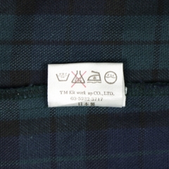 Another Edition Canvas Plaid Jacket Size XS