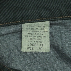 Vtg GAP Made in USA Green Denim Jeans Size 27
