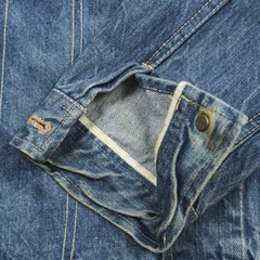 Vintage Bison Japan Selvedge Denim Jacket Size M