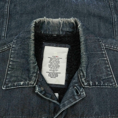 00s GAP Sherpa-lined Denim Jacket Size L