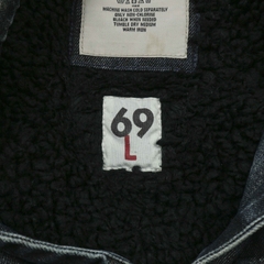 00s GAP Sherpa-lined Denim Jacket Size L
