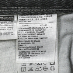 Levi's 513 Grey Denim Jeans Size 28