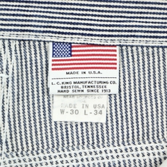 Pointer USA Hickory Stripe Work Pants Size 29
