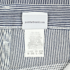 Pointer USA Hickory Stripe Work Pants Size 29