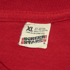 Vintage 80s Screen Stars USA Graphic T-Shirt Size XL