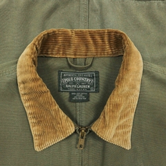 80s Polo Country by Ralph Lauren Olive Canvas Jacket Size L