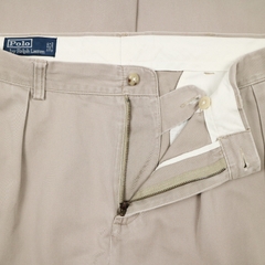 90s Polo Ralph Lauren Pleated Khaki Pants Size 34