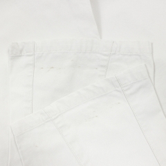 Eastboy White Canvas Bootcut Pants Size 26