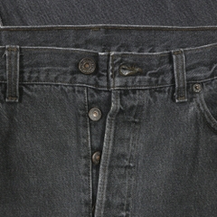 90s Levi's 501 USA Grey Denim Jeans Size 36