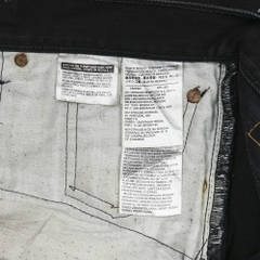 2010s Levi's 501 Black Denim Jeans Size 38