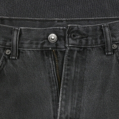 2010s Levi's 505 Faded Black Denim Jeans Size 36