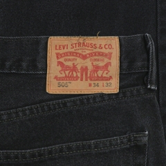 2010s Levi's 505 Black Denim Jeans Size 34