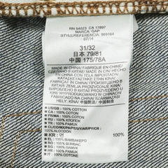 Gap Kaihara Selvedge Denim Jeans Size 32