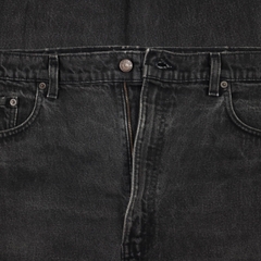 90s Levi's 505 Made in USA Black Denim Jeans Size 38