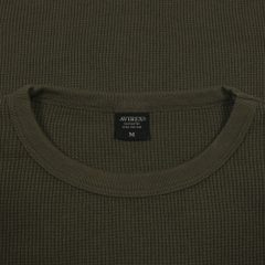 Avirex Olive Waffle USAF Graphic T-Shirt Size M