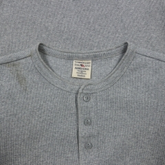 Avirex USA Long-sleeve Henley T-Shirt Size S