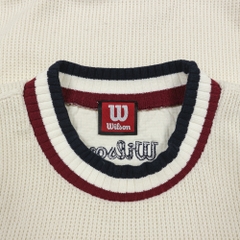 Wilson Made in Japan Knitted Sweatshirt Size M