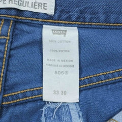 00s Levi's 505 Dyed Blue Denim Jeans Size 31