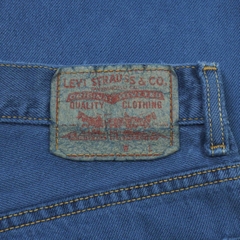 00s Levi's 505 Dyed Blue Denim Jeans Size 31