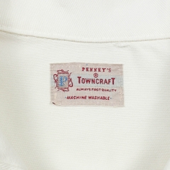 Penney's Towncraft x Freak’s Store White Denim Jacket Size M