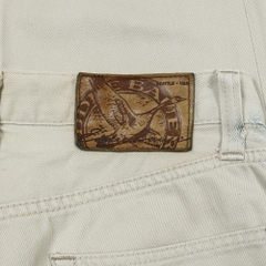 Eddie Bauer Cream White Selvedge Denim Jeans Size 29