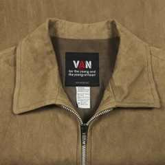 VAN JAC Japan Artifical Leather Jacket Size L