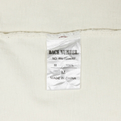 Back Number Brand L/S Graphic T-Shirt Size M