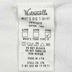 Westoveralls Japan Logo T-Shirt Size XL