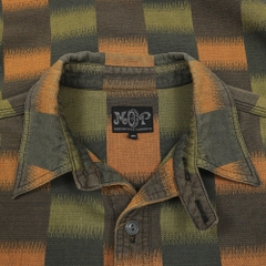 Mom&Pop Japan Made Plaid Work Shirt Size M