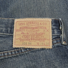 LEVI’S VINTAGE CLOTHING 1967 505XX Selvedge Denim Size 28