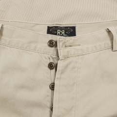 Double RL RRL Made in USA Khaki Shorts Size 32