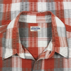 Sugar Cane Made in JP S/S Work Shirt Size L
