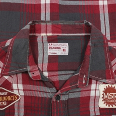 Bearing Company Flannel Work Shirt Size M