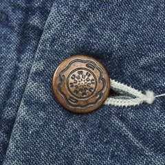 Vintage 70s Big Ben USA Blanket Lined Denim Jacket Size L