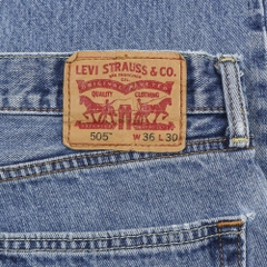 2010s Levi's 505 Denim Jeans Size 36