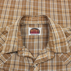 Vintage 70s Miller Short-sleeve Western Shirt Size L