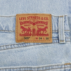 2020s Levi's 505 Stretch Denim Jeans Size 34