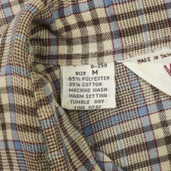 Vintage 70s Levi's Wildfire Label Work Shirt Size M
