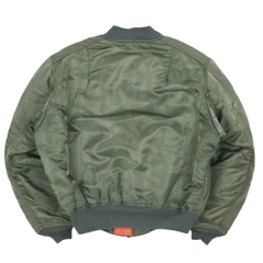 90s Alpha Industries MA-1 Flight Jacket Made in USA Size XL