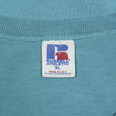 Vtg 90s Russell Made in USA Baseball T-Shirt Size XL
