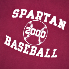 Russell Althetic Spartan Baseball T-Shirt Size XL
