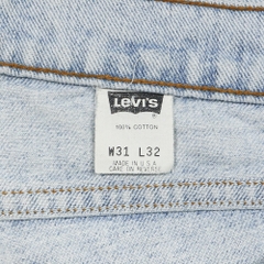90s Levi's 550 Made in USA Denim Jeans Size 30