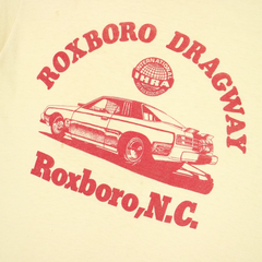 Vintage 80s Hanes Dragway Tee Shirt Size S