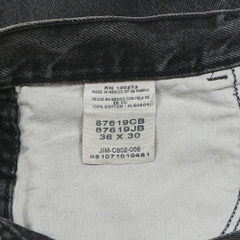 00s Rustler Black Denim Worker Jeans Size 36