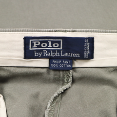 90s Polo Ralph Lauren Philip Pants Grey Size 34